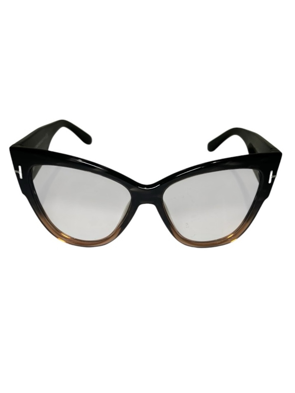 EUC Tom Ford FRAME ONLY Anoushka Women's Brown Cat-Eye Sunglasses